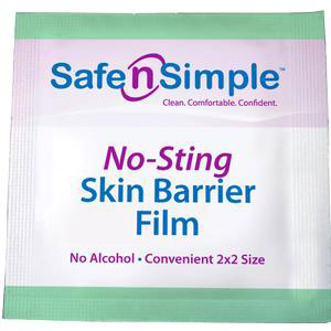 RRSNS80725 Alcohol Free No Sting Skin Barrier Wipes