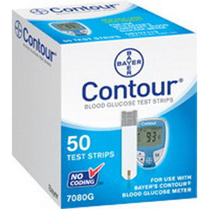 Picture of Salter Labs SASO1661 Bayer Contour Microfill Blood Glucose Test Strip