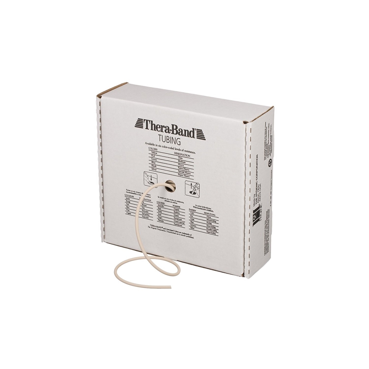TB21110 Professional Resistance Tubing, Tan & Extra Thin - 100 Foot