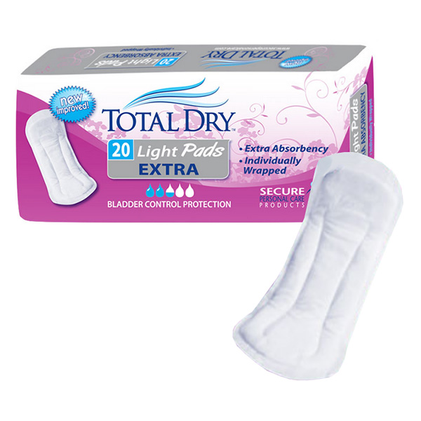 TDRSP1561 TotalDry Light Pads Regular