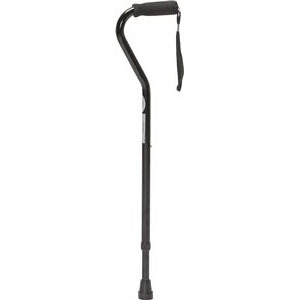 Picture of Cardinal Health - Medical ZCHCNE0014 Offset Push Button Cane&#44; Black