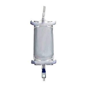 Picture of Cardinal Health - Medical ZRHLB500F 500 ml Leg Bag with Latex-Free Hook & Loop Leg Strap & Flocked Backing