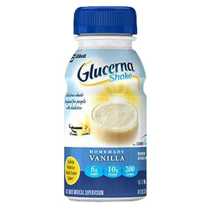 Picture of Abbott Nutrition 5257801 8 oz Glucerna Shake Vanilla Bottle