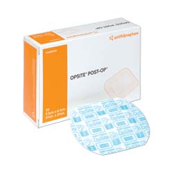 Picture of Smith & Nephew 5466000713 8 x 4 in. Opsite Post-Op Transparent Waterproof Dressing