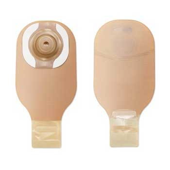 508918 15 in Premier CeraPlus Convex Drainable Pouch With Viewing Option Beige