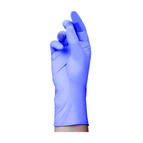 Picture of Cardinal Health 5588TN04L Flexal Nitrile Exam Gloves&#44; Large