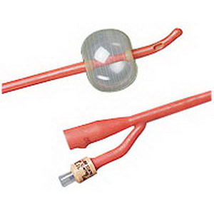 Picture of Bard Home Health 570102SI18 18 French & 5 CC Infection Control 2-Way Foley Coude Catheter&#44; Silver Hydrogel Coated