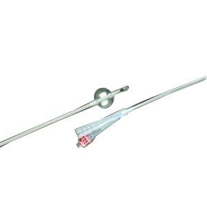 Picture of Bard Home Health 571758SI20 20 French & 5 cc Infection Control&#44; 2-Way Foley Catheter&#44; Silver Hydrogel Coated