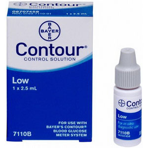 567110 2.5 ml Contour Low Level Control Solution