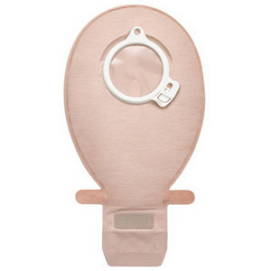 Picture of Coloplast 6211196 0.37 - 2.25 in. SenSura Click Wide Outlet Drainable Pouch&#44; Transparent