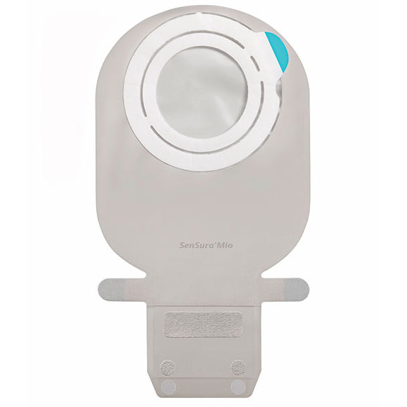 Picture of Coloplast 6212274 50 mm Mio Flex EasiClose Wide Outlet Drainable Pouch, Transparent