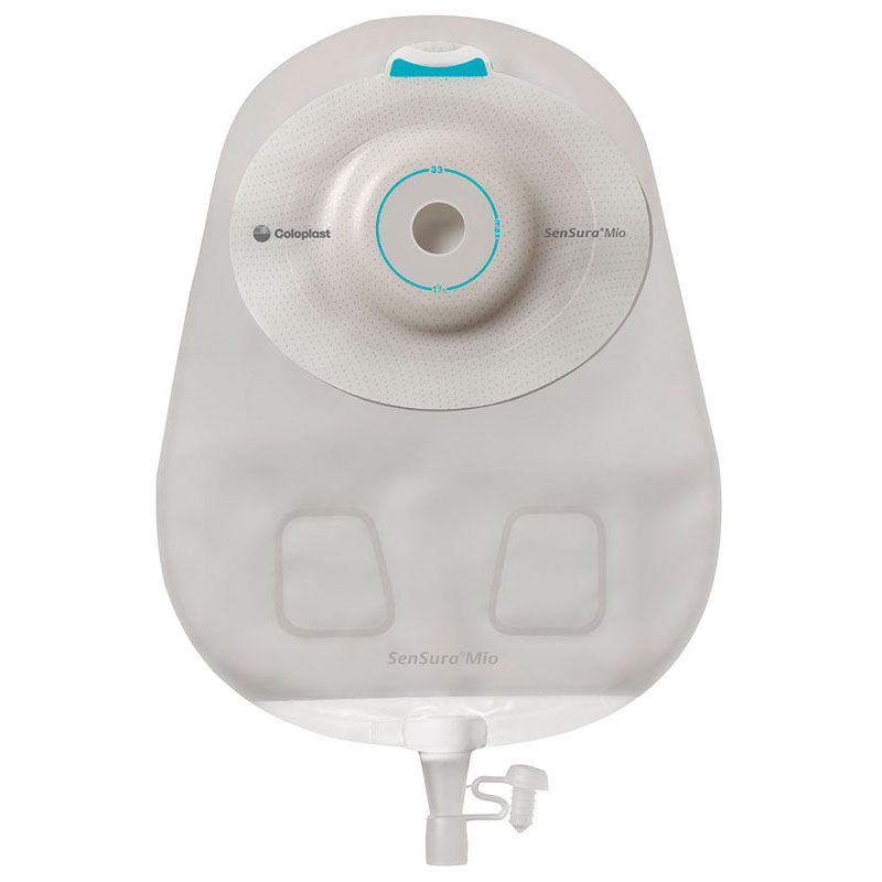 6216842 Mio Convex Light Urostomy Pouch, Transparent - Maxi