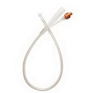 Picture of Coloplast 76AA6118 18 French 16 in. Cysto-Care Folysil 2-Way Silicone Foley Catheter