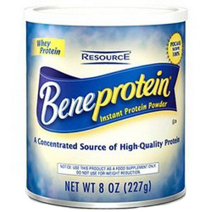 Picture of Nestle Healthcare Nutrition 85284100 8 oz Resource Beneprotein Instant Protein Unflavored Powder Canister