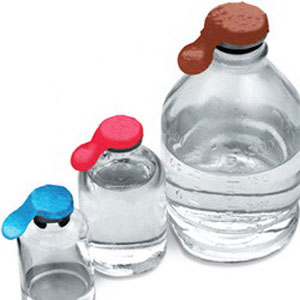 68CP3002 20 MM Top Vial ChemoPlus IVA Seal, Silver