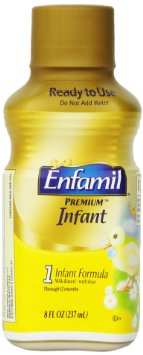 Picture of Mead Johnson 75138401 8 oz Enfamil Infant Formula Ready to Use Bottle