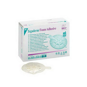 8890614 3 x 2.75 in. Tegaderm High Performance Adhesive Foam Dressing, Mini Oval