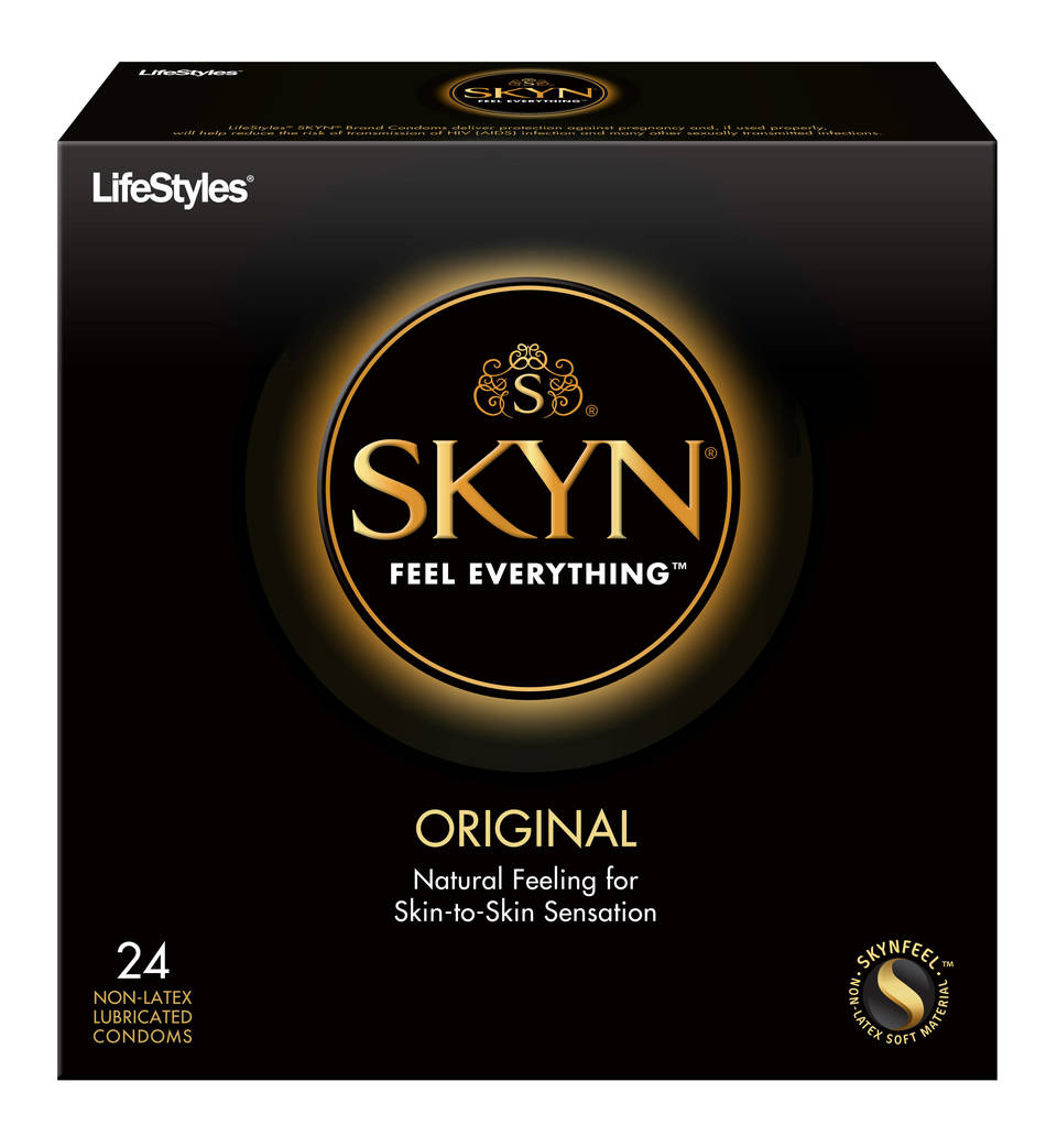 Picture of Ansell USA ANS27324 Lifestyles Skyn Original Polyisoprene Condoms&#44; 24 Count