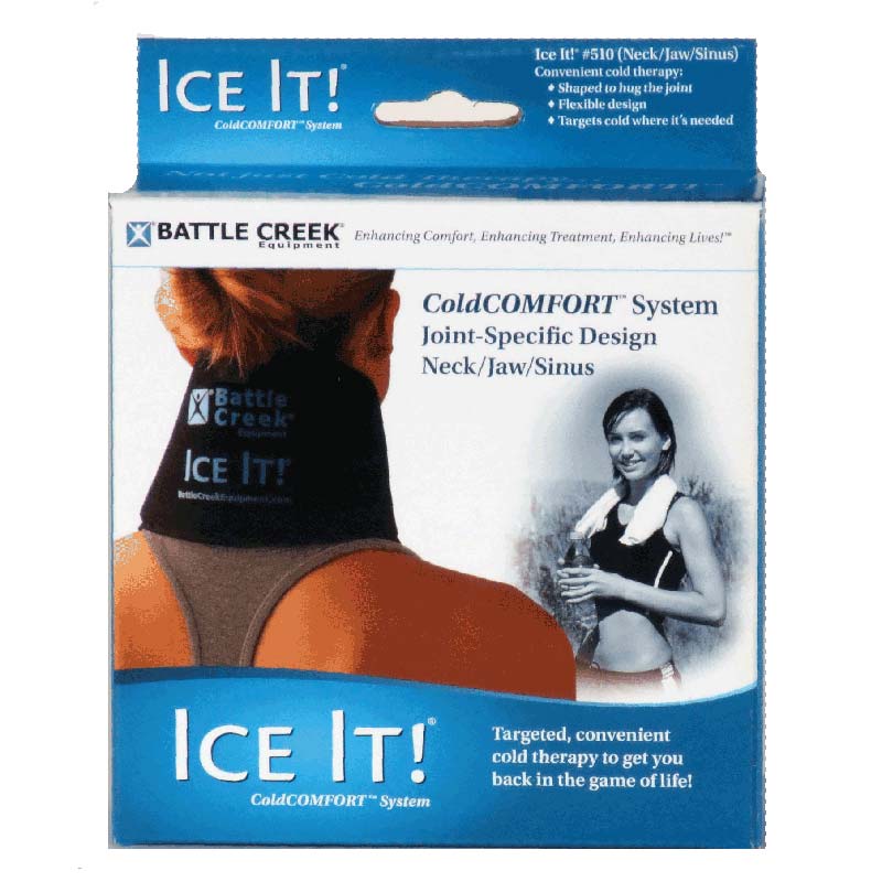 BT510 4.5 x 10 in. Ice it Deluxe Cold Therapy System for Neck, Jaw & Sinus