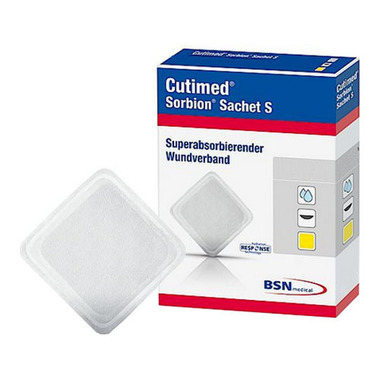 BI7323206 4 x 4 in. Cutimed Sorbion Sachet S Dressing
