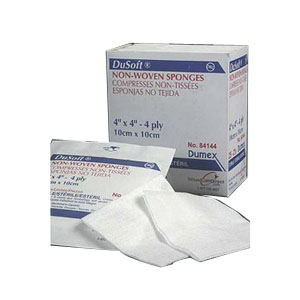 Products DE84144 4 x 4 in. Dusoft Sterile Non-Woven Sponge