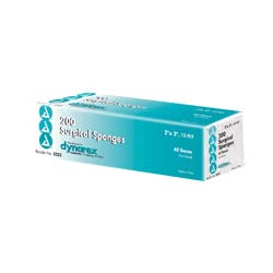 Dynarex DX3233 3 x 3 in. Non-Sterile Sugrical Gauze Sponge