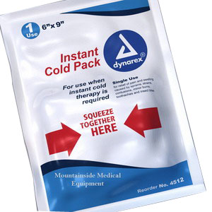 Dynarex DX4512 5 x 9 in. Disposable Instant Cold Pack - Case of 24 -  Dynarex Corp