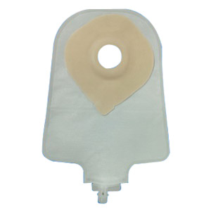 EI7610198 9 in Urinary Pouch Convex PreCut 075 in Transparent FlipFlow Valve