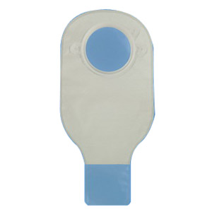 EI7312234 12 in. Drainable Pouch Transparent 1 Curved Tail Closure