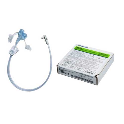 Picture of Halyards Health MI014124 24 in. Mic-Key Continuous Feeding Extension Set with Enfit Connector, DEHP-Free