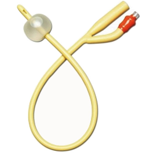 Picture of Amsino International MKAS41018S 18 French 5 CC Amsure 2 Way 100 Percent Silicone Foley Catheter