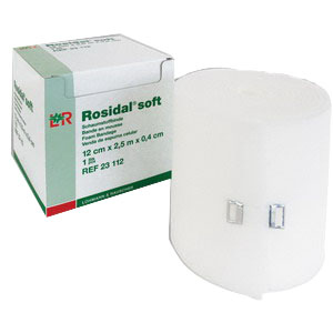 LR23113 6 x 0.16 in. x 2.7 yards Rosidal Soft Foam Padding Bandage