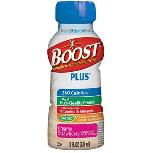 Picture of Nestle Healthcare Nutrition 85093336 Boost Plus Nutritional Energy Drink 8 oz&#44; Creamy Strawberry