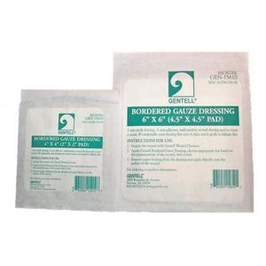 GTL15610 Bordered Non-Sterile Gauze Dressing, 6 x 6 in.
