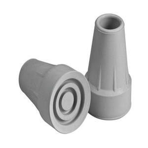 A716-00 0.87 in. Standard Crutch Tip - Gray