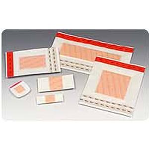 3412 4 x 12.5 in. Polymem Film Island PolyMeric Membrane Dressing