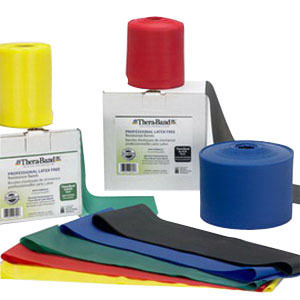 Picture of Hygenic 20324 25 yds. Thin Latex-free Excercise Band