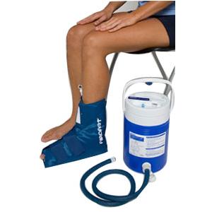 10A Ankle Cryocuff with Cooler