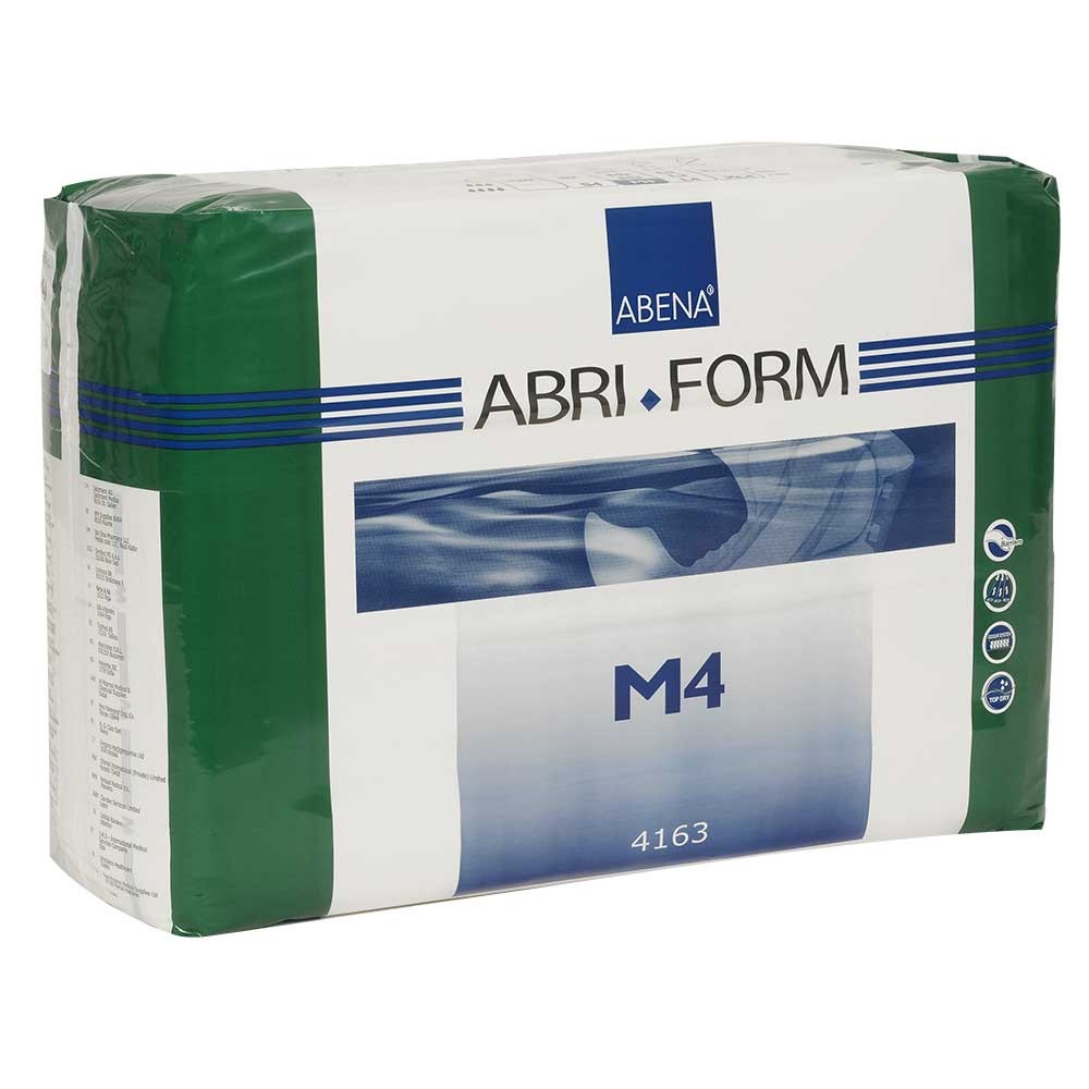 Picture of Abena North America RB4163 28 - 44 in. Abri Form Comfort M4 Adult Brief&#44; Medium