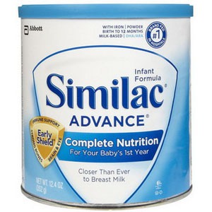 Picture of Abbott Nutrition 5255957 12.9 oz Similac Advanced with Iron Powder