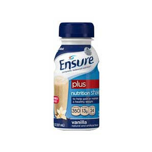Picture of Abbott Nutrition 5257263 8 oz Ensure Plus Vanilla Retail