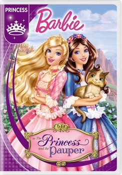 Picture of Universal Studios MCA D63180042D Barbie As The Princess & The Pauper DVD