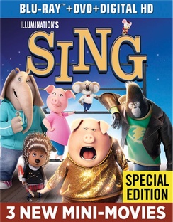 Picture of Universal Studios MCA BR61180480 Sing - Blu Ray & DVD with Digital HD