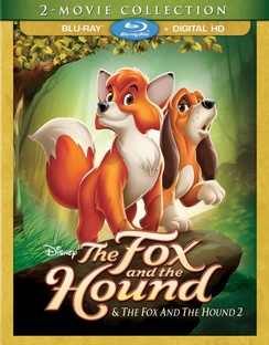 Picture of Buena Vista Home Video DIS BR143656 The Fox & The Hound & The Fox & The Hound II DVD - Blu-Ray
