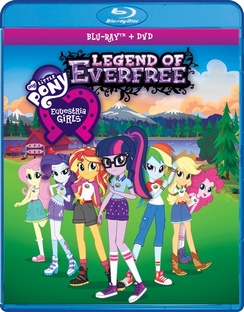 Picture of Alliance Entertainment CIN BRSF17129 My Little Pony Equestria Girls Legend of Everfree - Blu Ray & DVD Combo