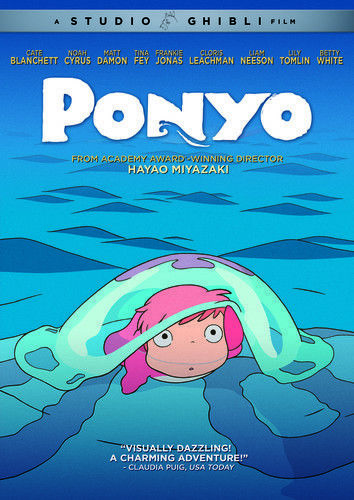 Picture of Alliance Entertainment CIN DSF18165D Ponyo DVD by Hayao Miyazaki