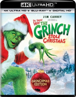 Picture of Universal Studios MCA BR61186790 How The Grinch Stole Christmas DVD - Blu-Ray