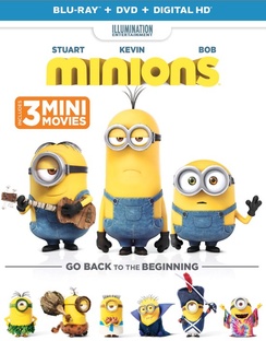 Picture of Universal Distribution MCA MCA BR61126654 Minions Color Blu Ray & Color DVD with Digital HD