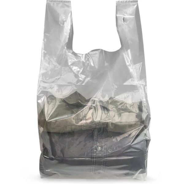 22 in. 2.25 Mil Square Bottom Low Density Polyethylene LDPE Bag, Clear - 7 in. - Pack of 500