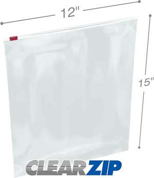 12" x 15" Slider Bags 100/Case (2 Cases)